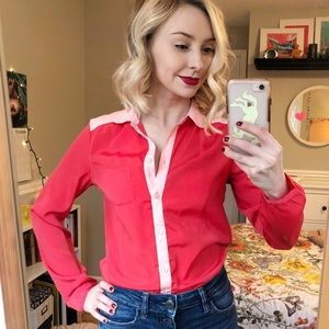 Pink blouse